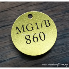 Rowmark/ Traffolyte Sheet Gold Matt_MG1/B(860)